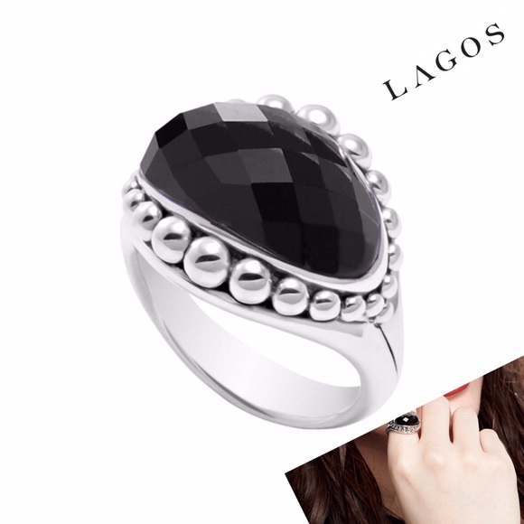 LAGOS Jewelry - Maya Onyx E/W Doublet Ring